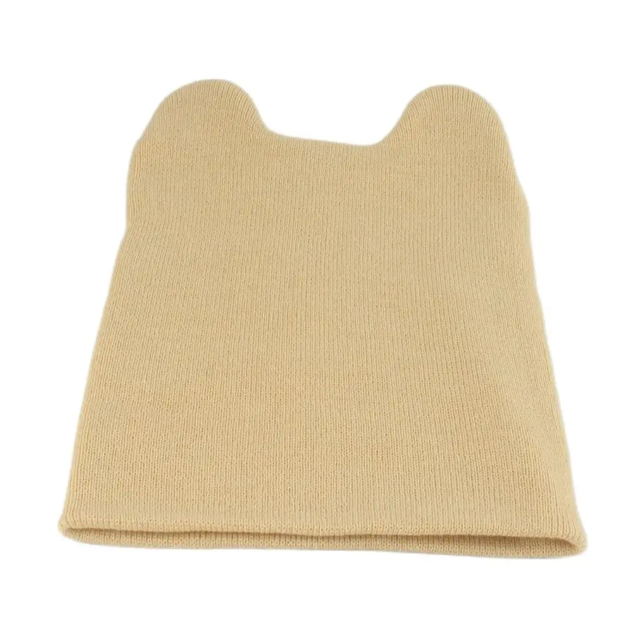 Korean Cute Cat Ear Knit Bucket Hat
