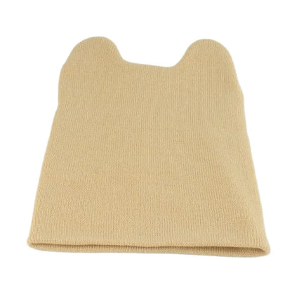 Korean Cute Cat Ear Knit Bucket Hat