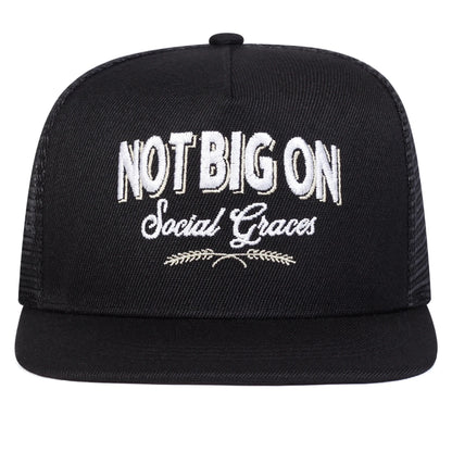 Unisex NOT BIG ON Embroidered Baseball Cap