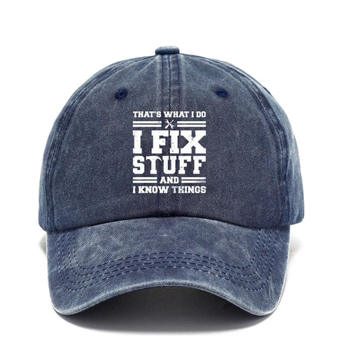 Washed Cotton Retro Dad Style Baseball Cap