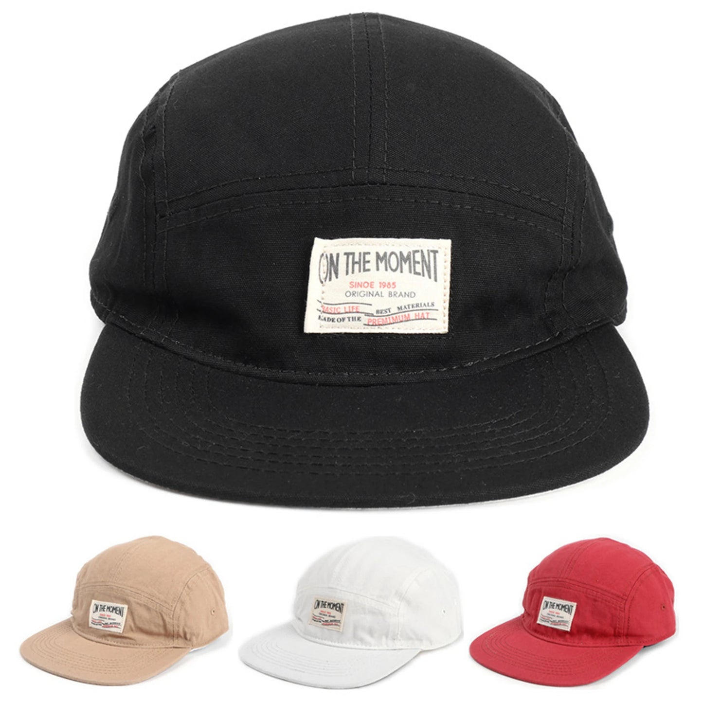On The Moment Adjustable Cotton Baseball Cap