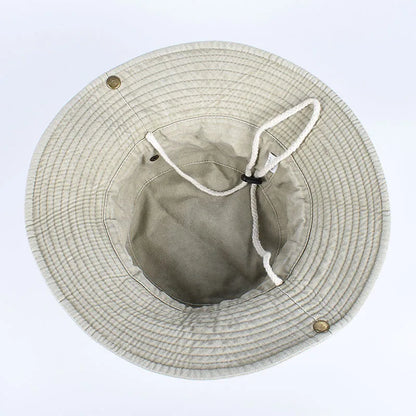 Unisex Outdoor Embroidered Cotton Fishing Hat