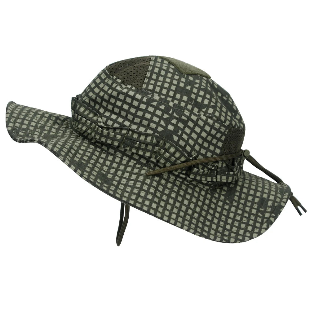 Camo Outdoor Breathable Boonie Bucket Hat