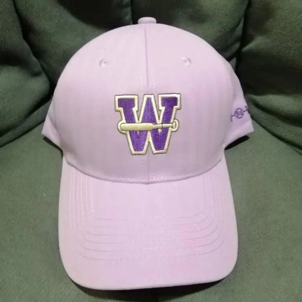 W Letter Cotton Trucker Baseball Cap