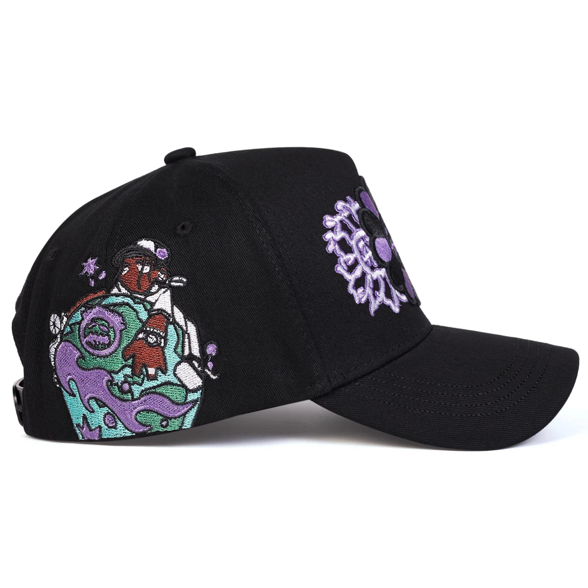 Unisex Sunflower Embroidered Casual Outdoor Baseball Cap