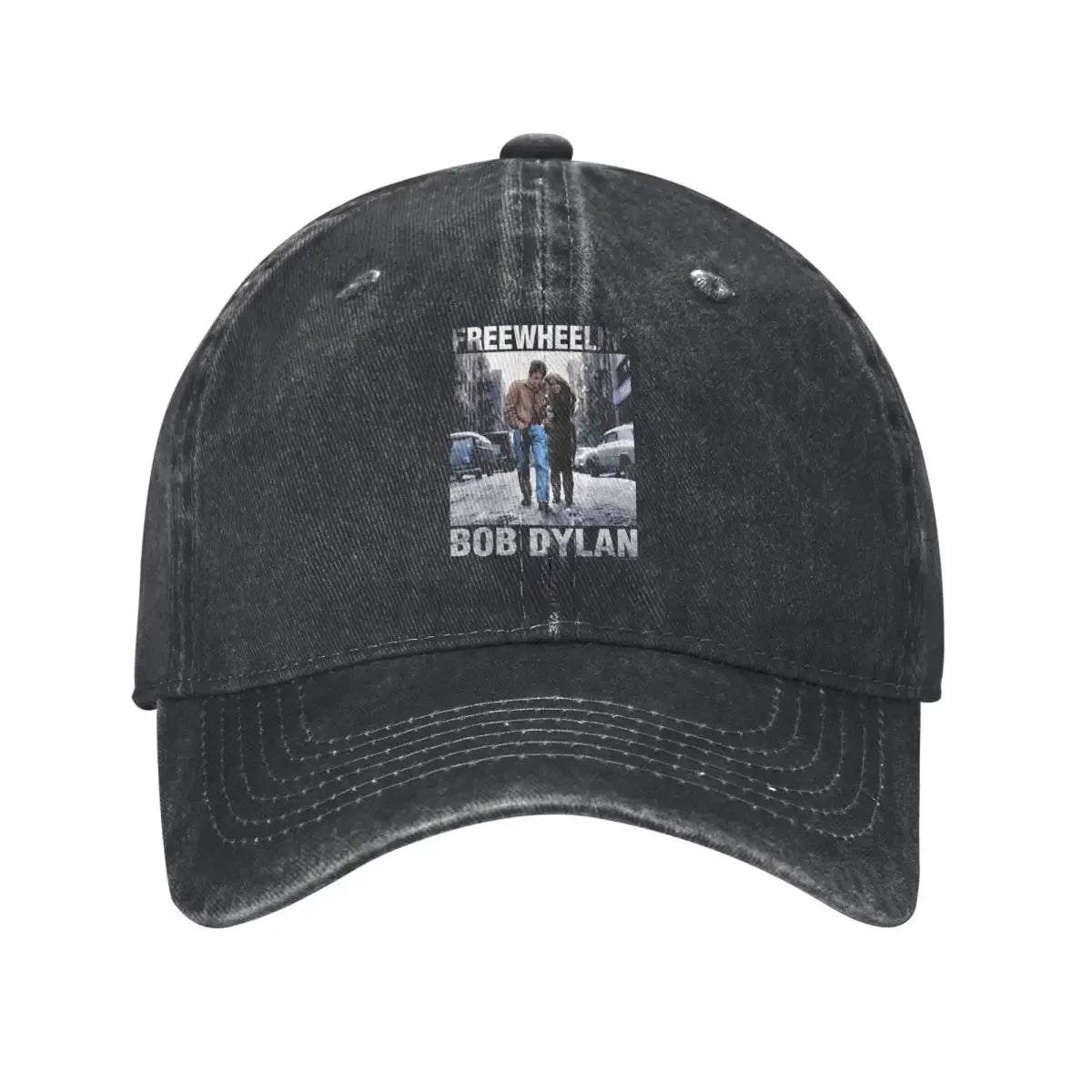Bob Dylan Freewheelin Denim Vintage Baseball Cap