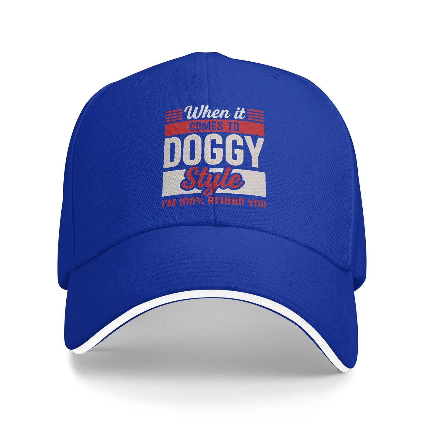 Funny Doggy Style Summer Trucker Baseball Cap