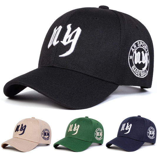 Unisex NY Letter Embroidery Baseball Caps