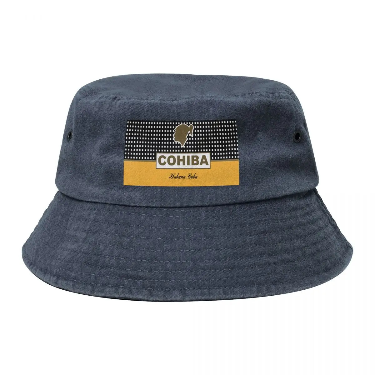 Cohiba Habana Yellow Art Horse Bucket Hat