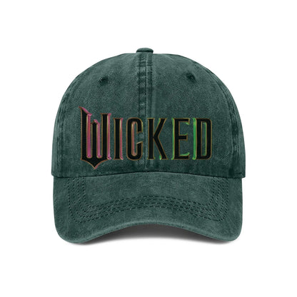 Wicked Alphabet Twill Baseball Cap