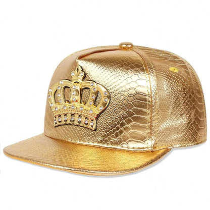 Diamond Crown Label Hip Hop Baseball Hat