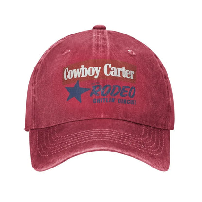 Beyonce Cowboy Carter Rodeo Distressed Baseball Cap