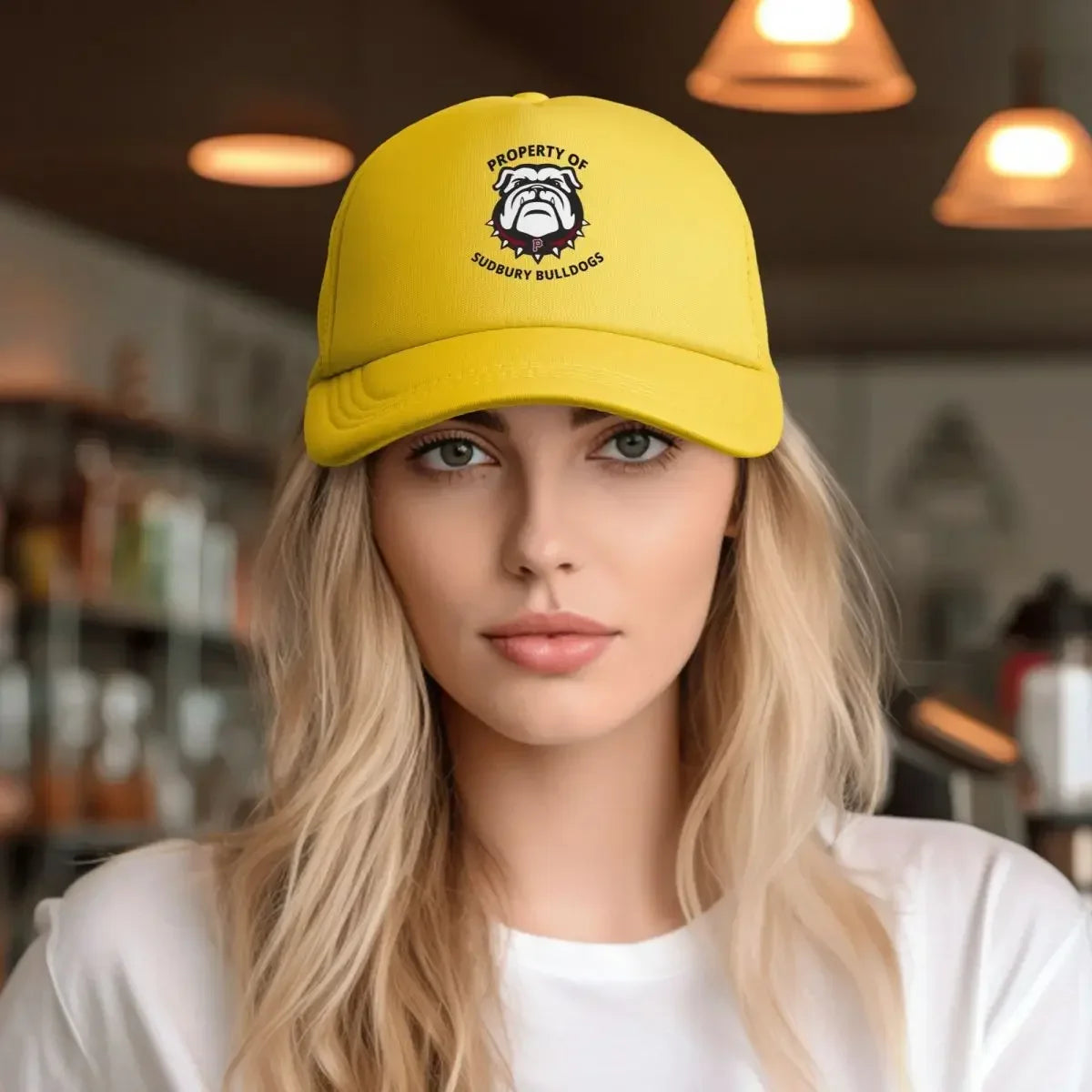 Property Of Sudbury Bulldogs Mesh Baseball Cap