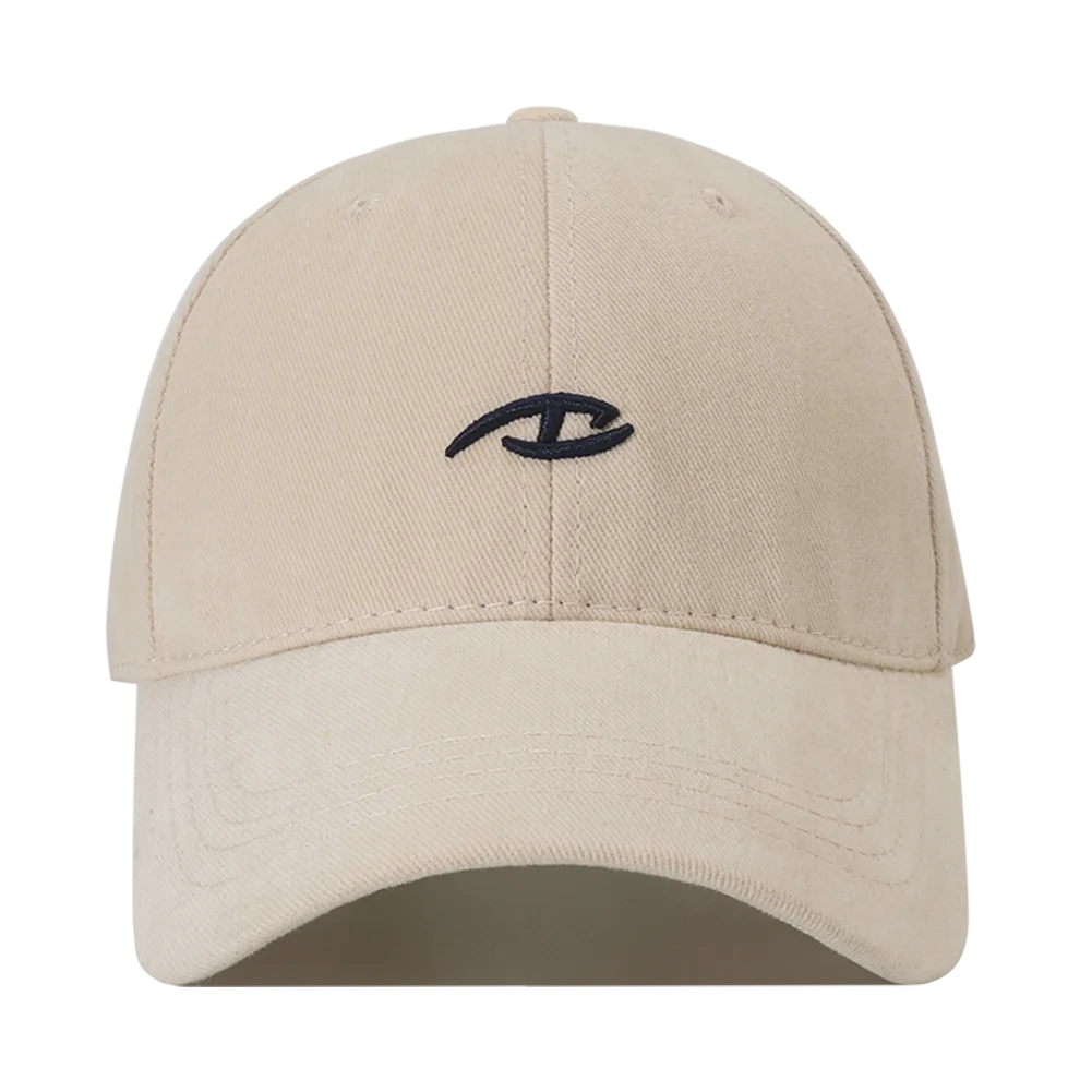 Korean Letter Embroidered Cotton Baseball Cap Adjustable Hip Hop