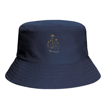 Whimsical Wild Mushroom Cluster Graphic Bucket Hat
