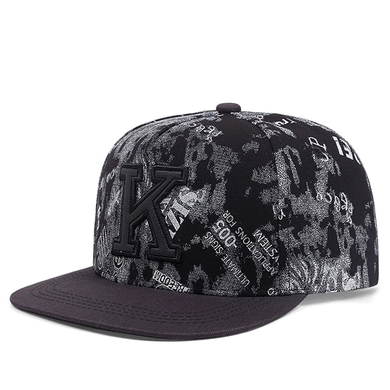 Unisex Letter Embroidered Hip Hop Baseball Cap