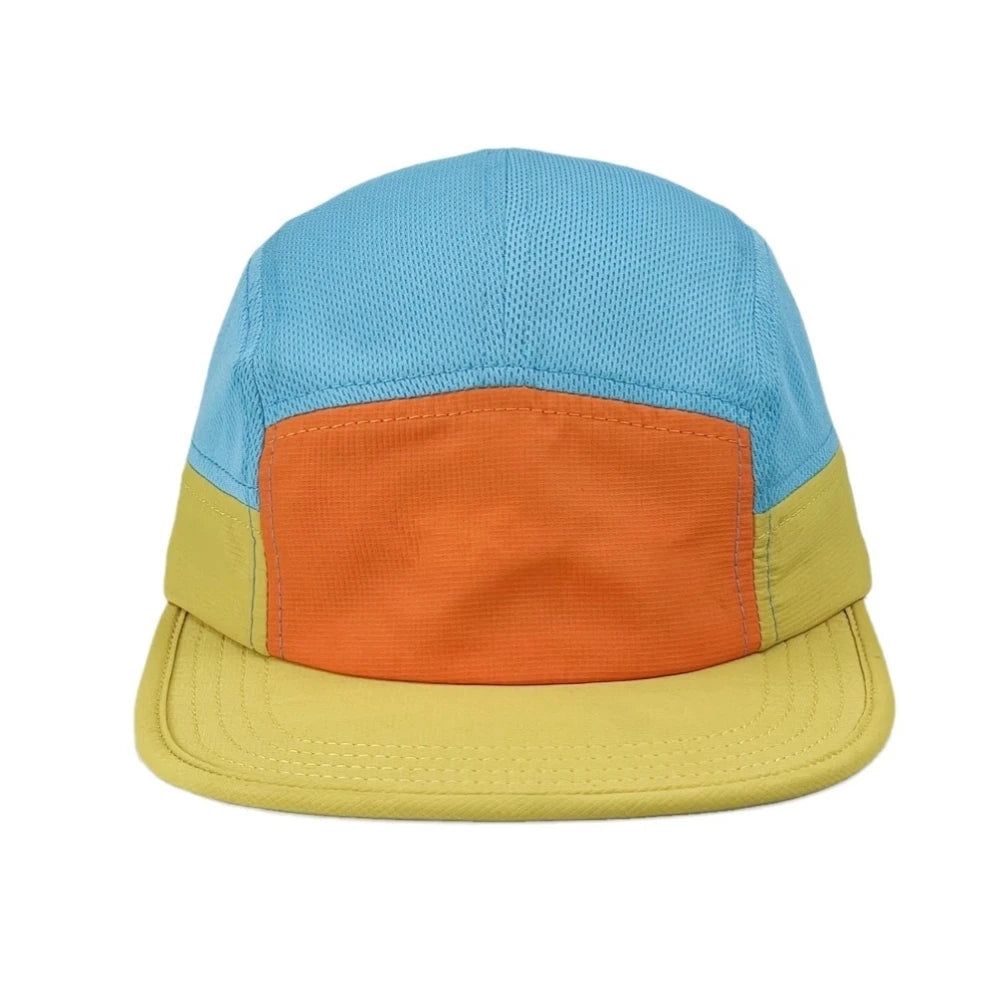 Lightweight Quick Dry Five Panel Snapback Cap