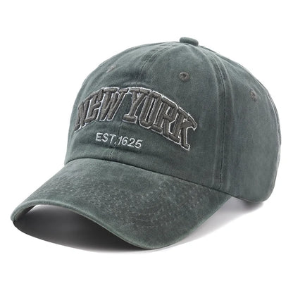 New York 2025 Washed Cotton Baseball Cap