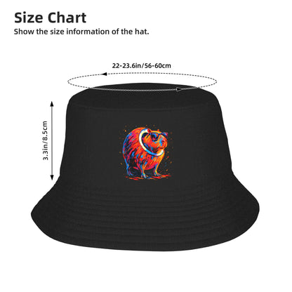 Surreal Italian Brainrot Burbaloni Luliloli Bucket Hat