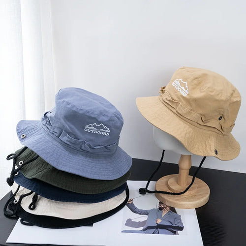 Wide Brim UV Protection Bucket Hat