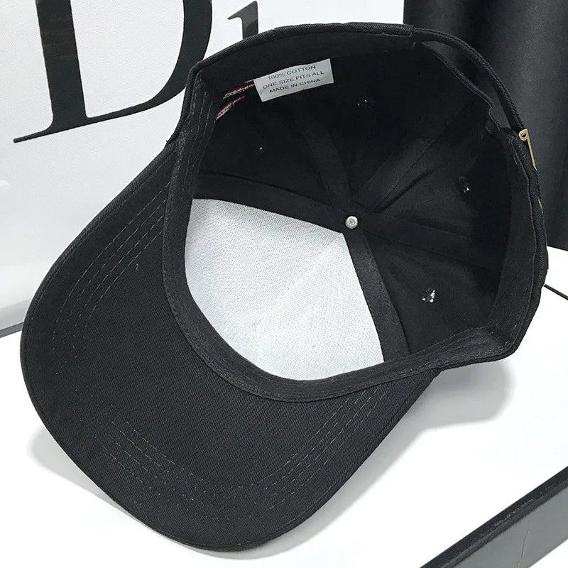 Unisex Tiger Embroidered Hip Hop Baseball Cap