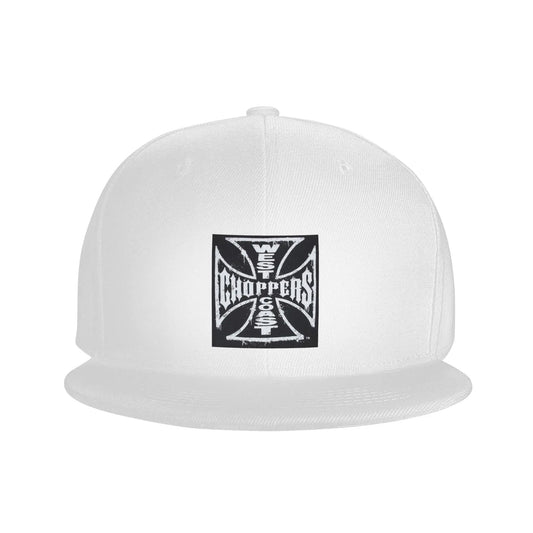West Coast Iron Cross Choppers Breathable Unisex Snapback Cap