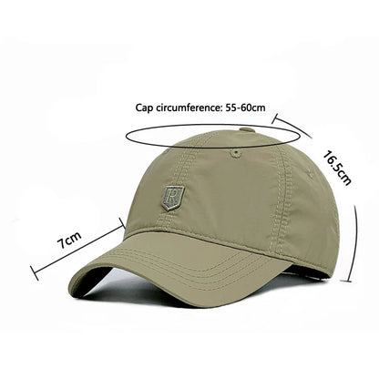 Outdoor Quick Dry Golf Fishing Sun Baseball Cap