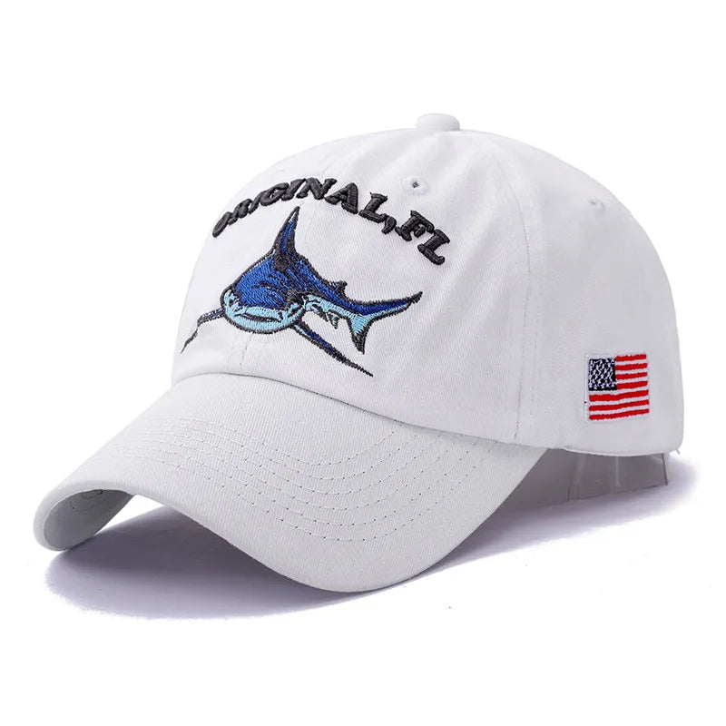 America Flag Washed Cotton Baseball Cap