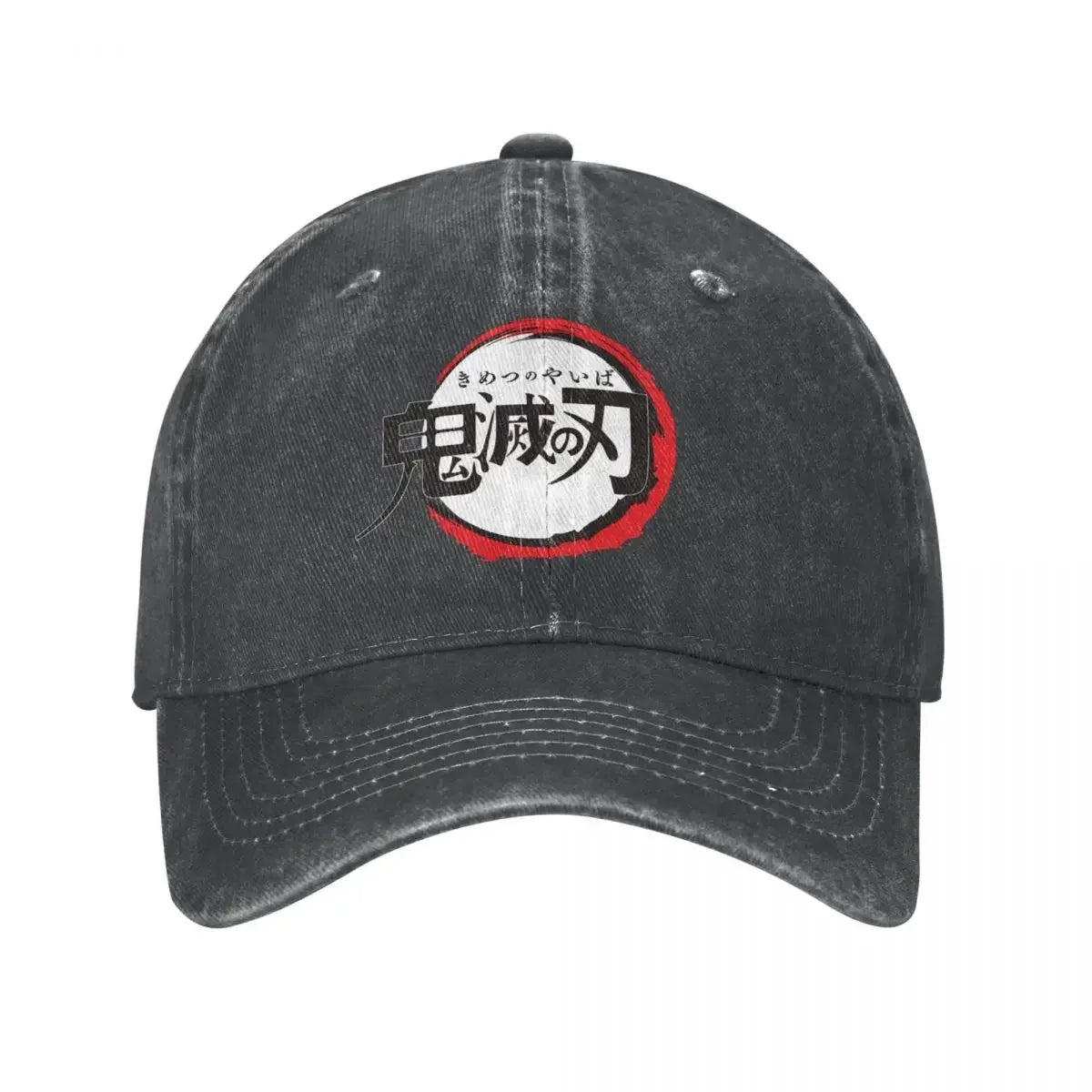 Demon Slayer Distressed Washed Baseball Cap