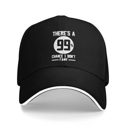 99 Percent Dont Care Y2K Trucker Baseball Cap