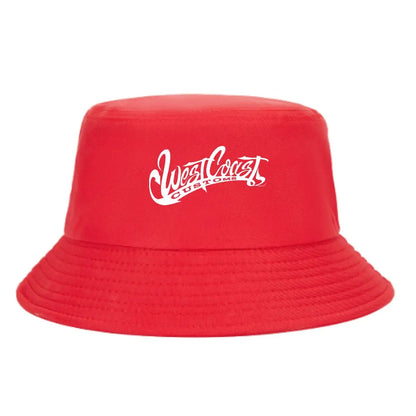 Just Coast Graffiti Style Surf Text Winter Bucket Hat