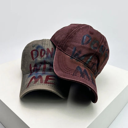 New Unisex American Style Graffiti Letters Baseball Hats