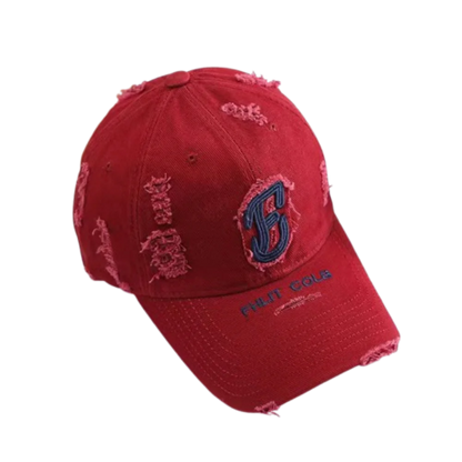 Vintage Letter Duckbill Baseball Cap