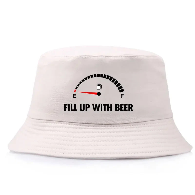 Fill Up With Beer Reversible Bucket Hat