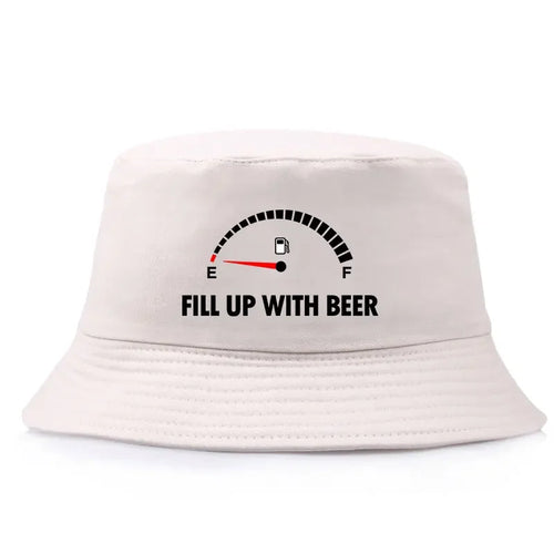 Fill Up With Beer Reversible Bucket Hat