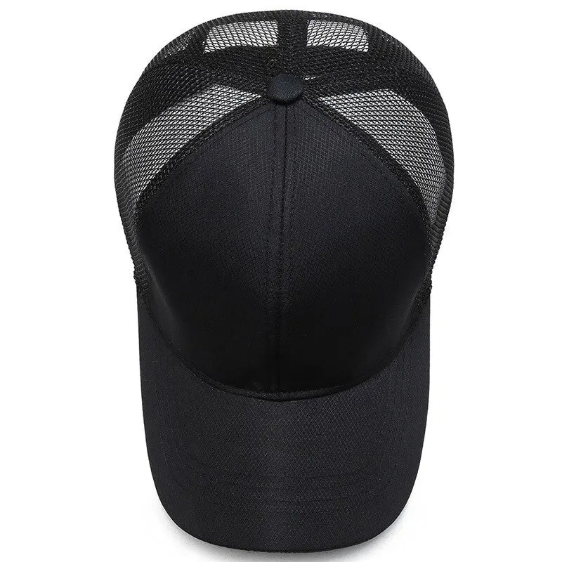 Korean Style Breathable Mesh Summer Baseball Cap
