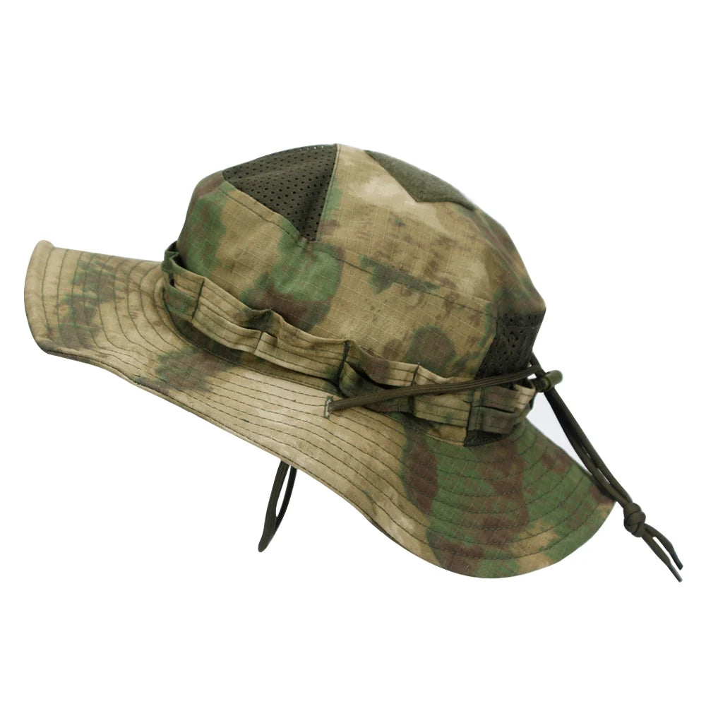 Camo Outdoor Breathable Boonie Bucket Hat