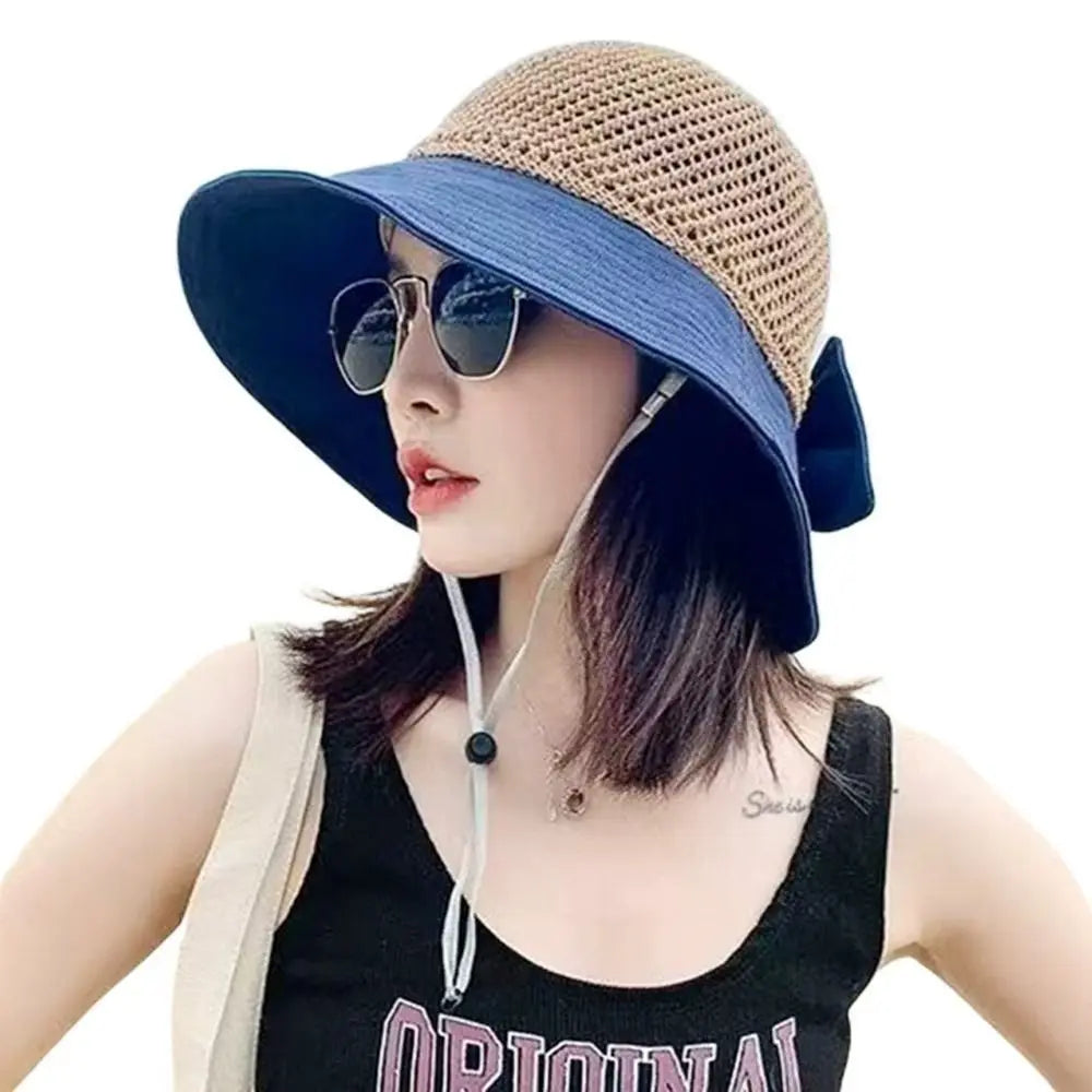 Soft Wide Brim UV Protection Summer Bucket Hat