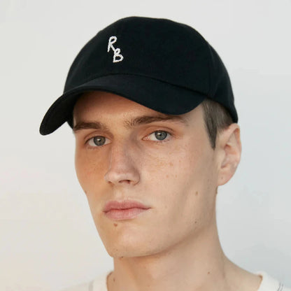 Hand Dyed Monogram Embroidered Cotton Baseball Cap