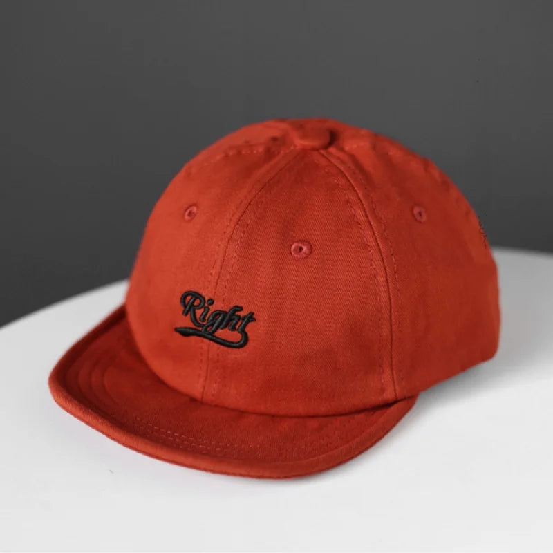 Soft Brim 5 Panel Baseball Cap Letters Snapback Unisex