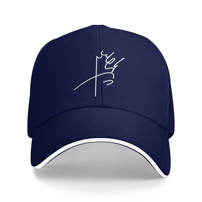 Mohammad Reza Signature Y2K Snapback Baseball Cap