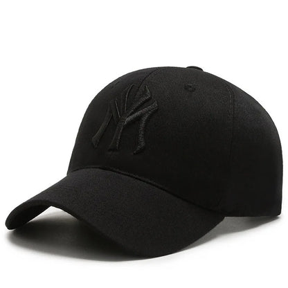 MY Letter Embroidered Unisex Snapback Cap