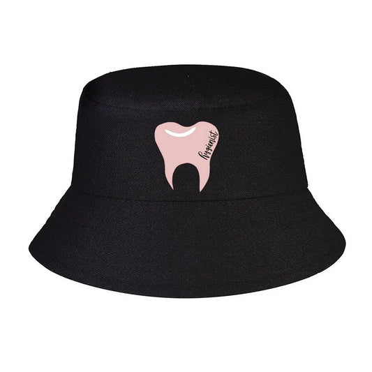 Dental Hygienist Pastel Tooth Winter Bucket Hat
