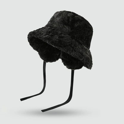 Removable Ear Flap Bucket Hat
