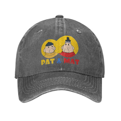 Pat And Mat Vintage Adjustable Snapback Baseball Cap