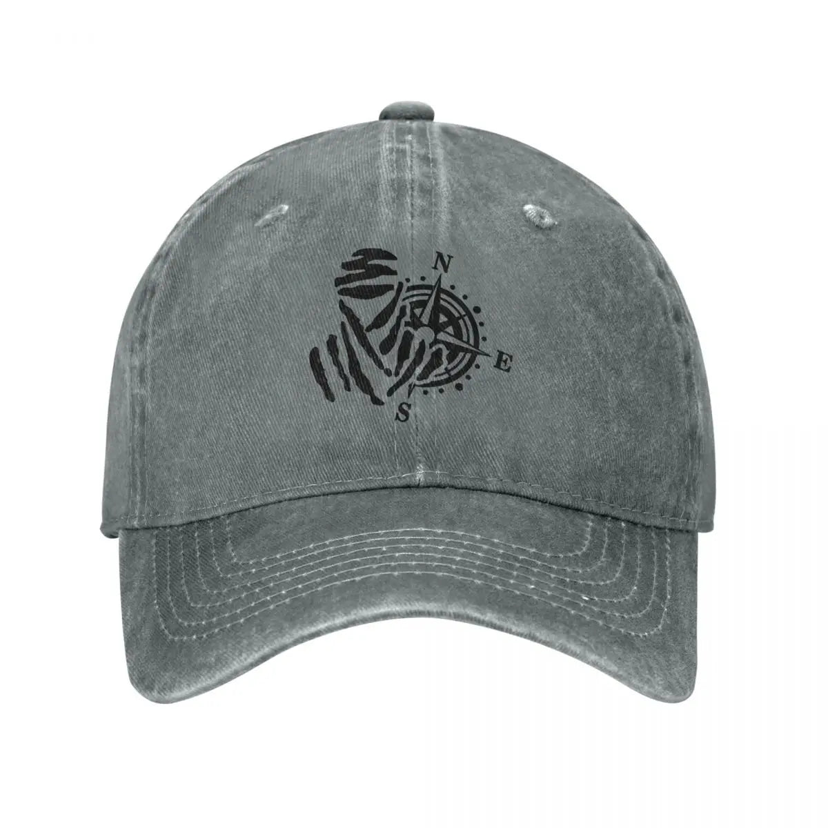 Dakares Off Road Racing Distressed Baseball Cap