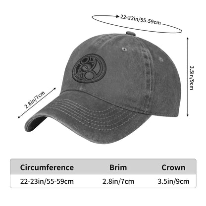 Bayonettas Umbra Witches Symbol Distressed Baseball Cap