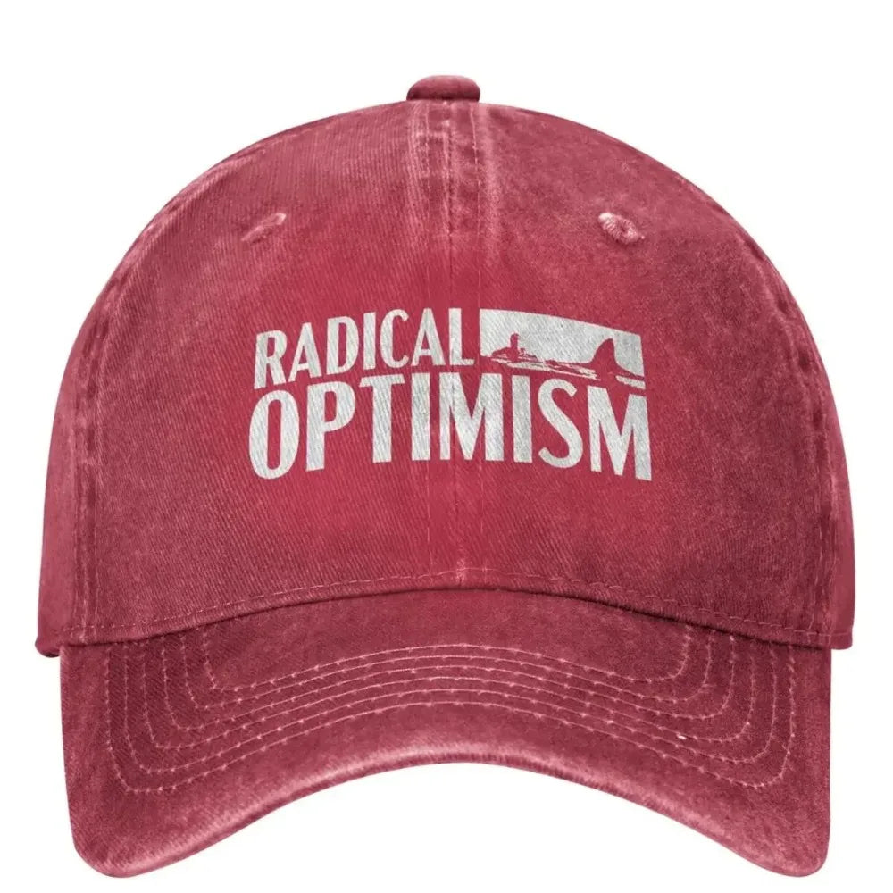 Vintage Radical Optimism Baseball Cap Unisex