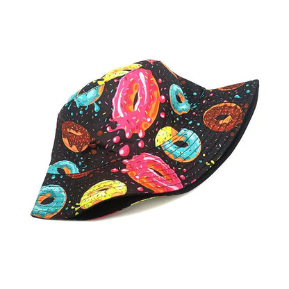 Unisex Donuts Cartoon Bucket Hat