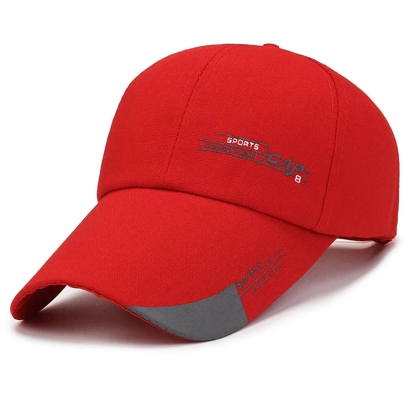 Extra Long Brim Mesh Baseball Cap